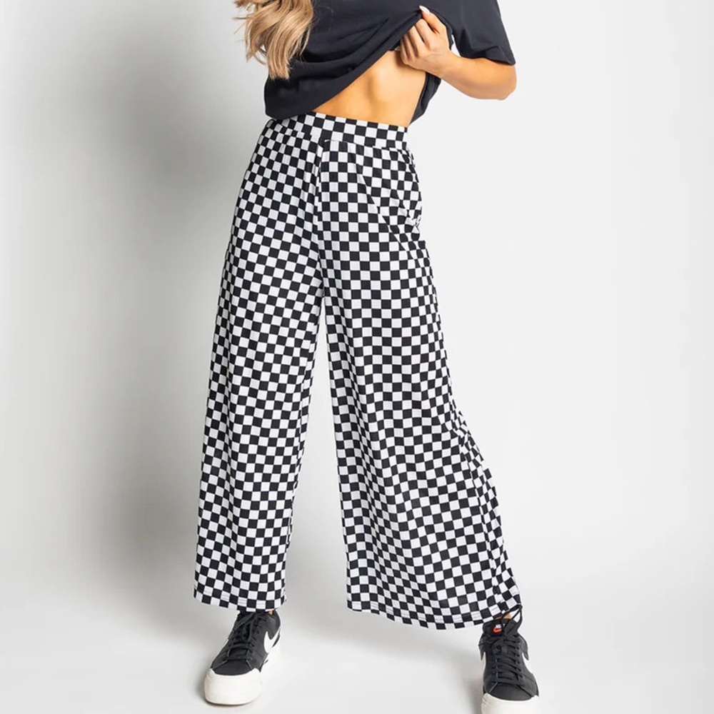 WKND Chasers My Reputation Checkered Pants